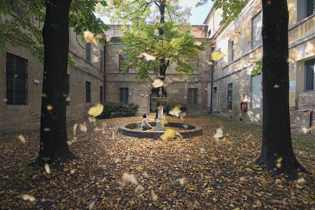 Corte della Biblioteca Saffi di Forlì