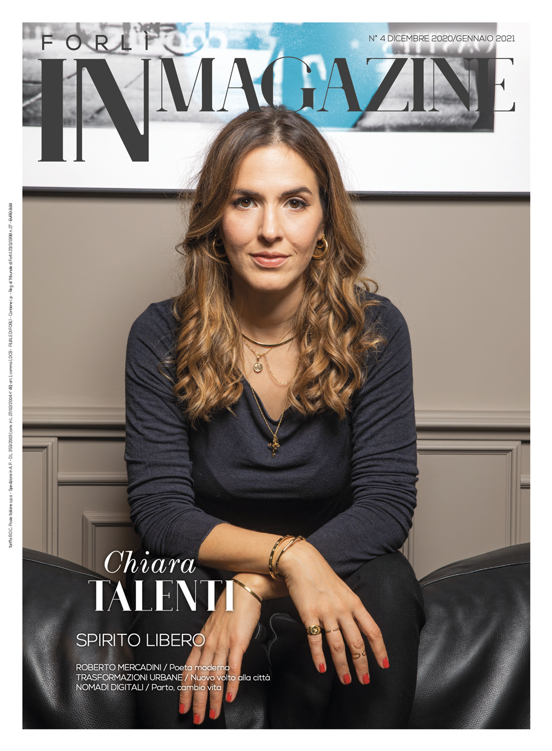 Chiara Talenti in copertina su Forlì IN Magazine n. 4/2020