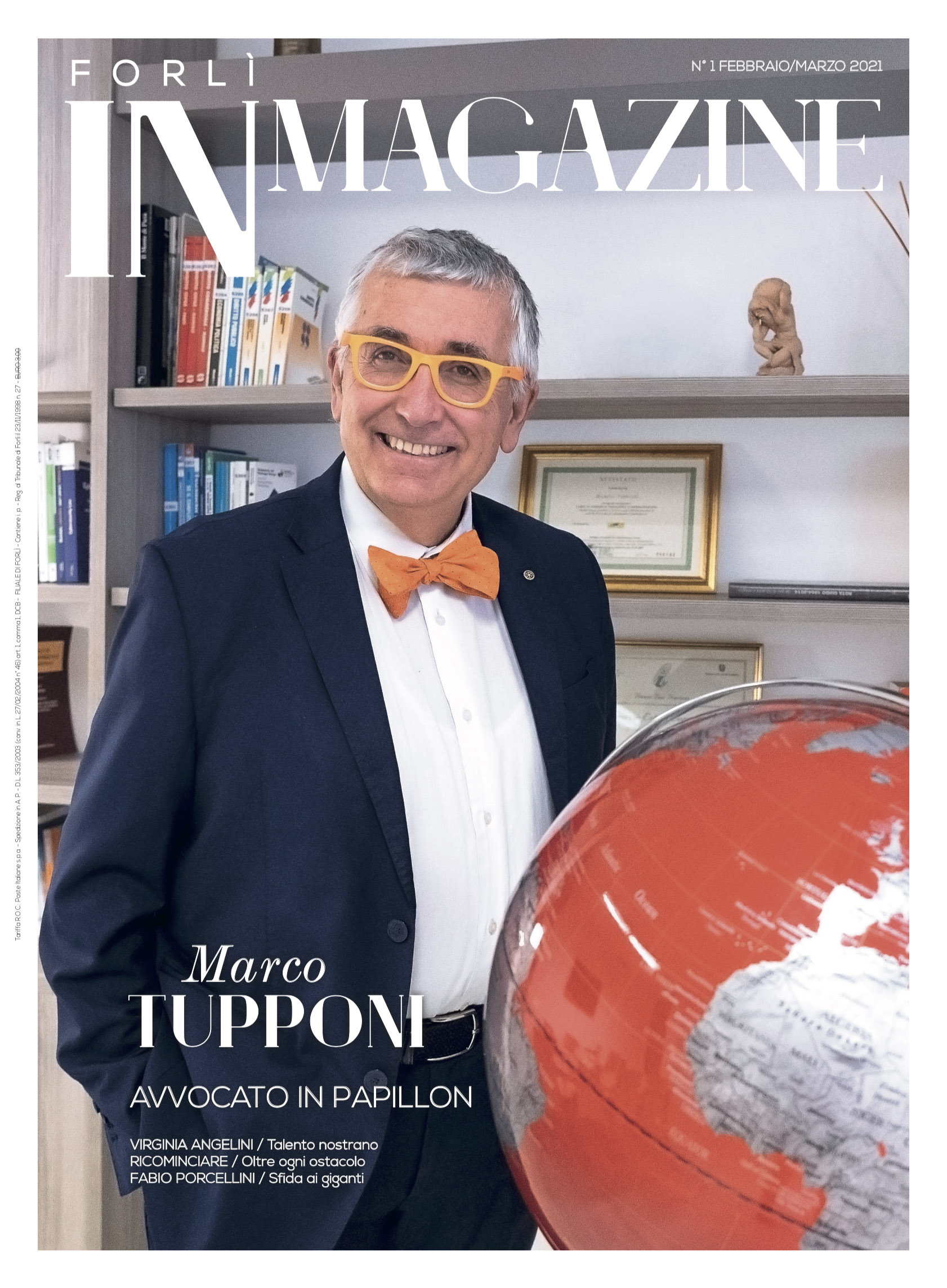 Cover di Forlì IN Magazine n. 1/2021