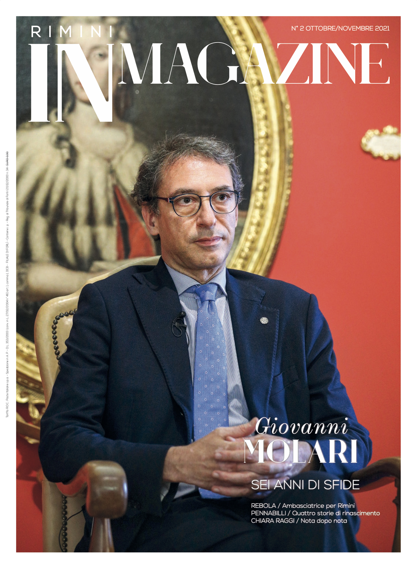 Rimini IN Magazine n. 4-2021: in copertina, Giovanni Molari