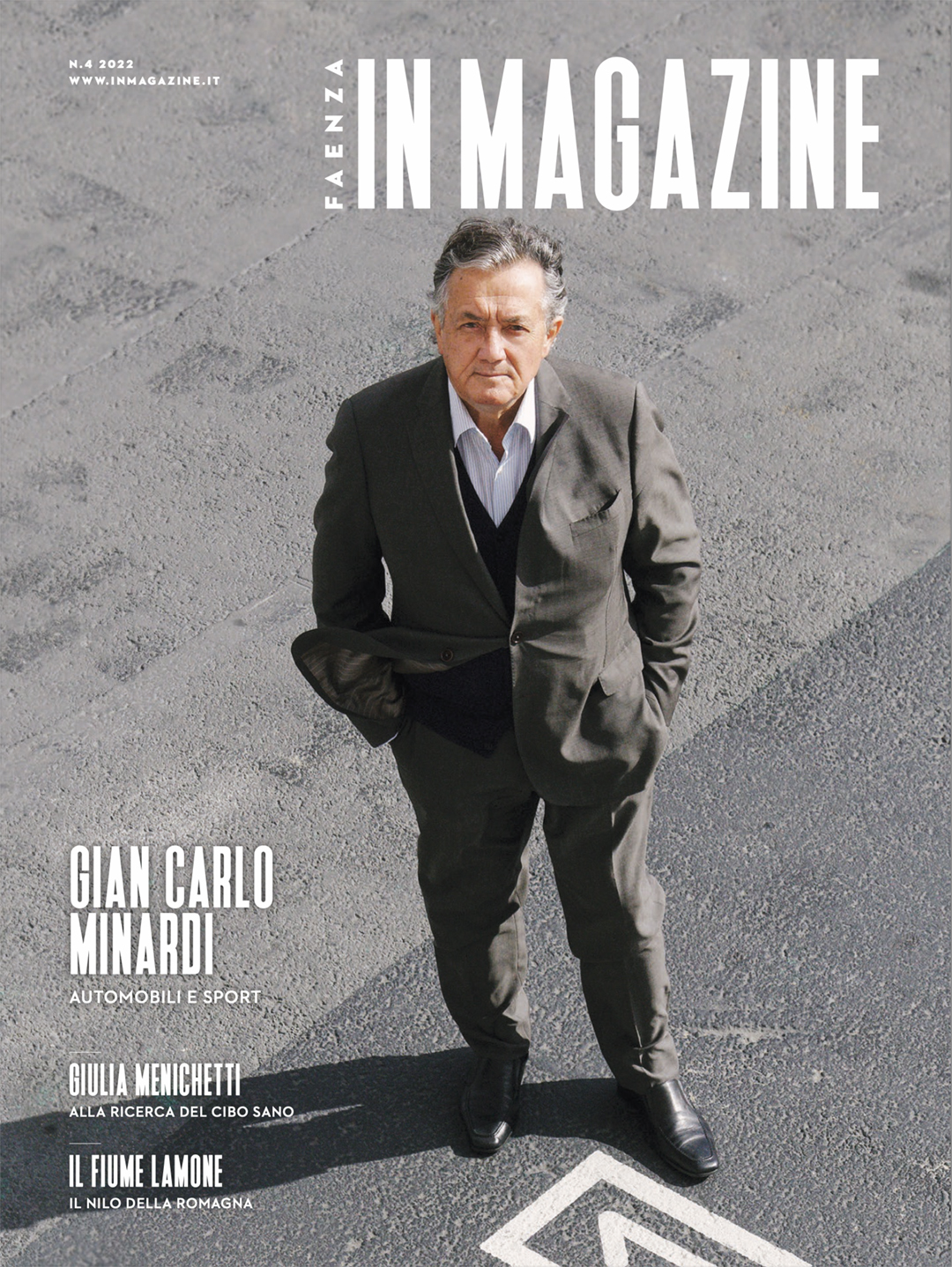 Gian Carlo Minardi in copertina su Faenza IN Magazine 4/2022