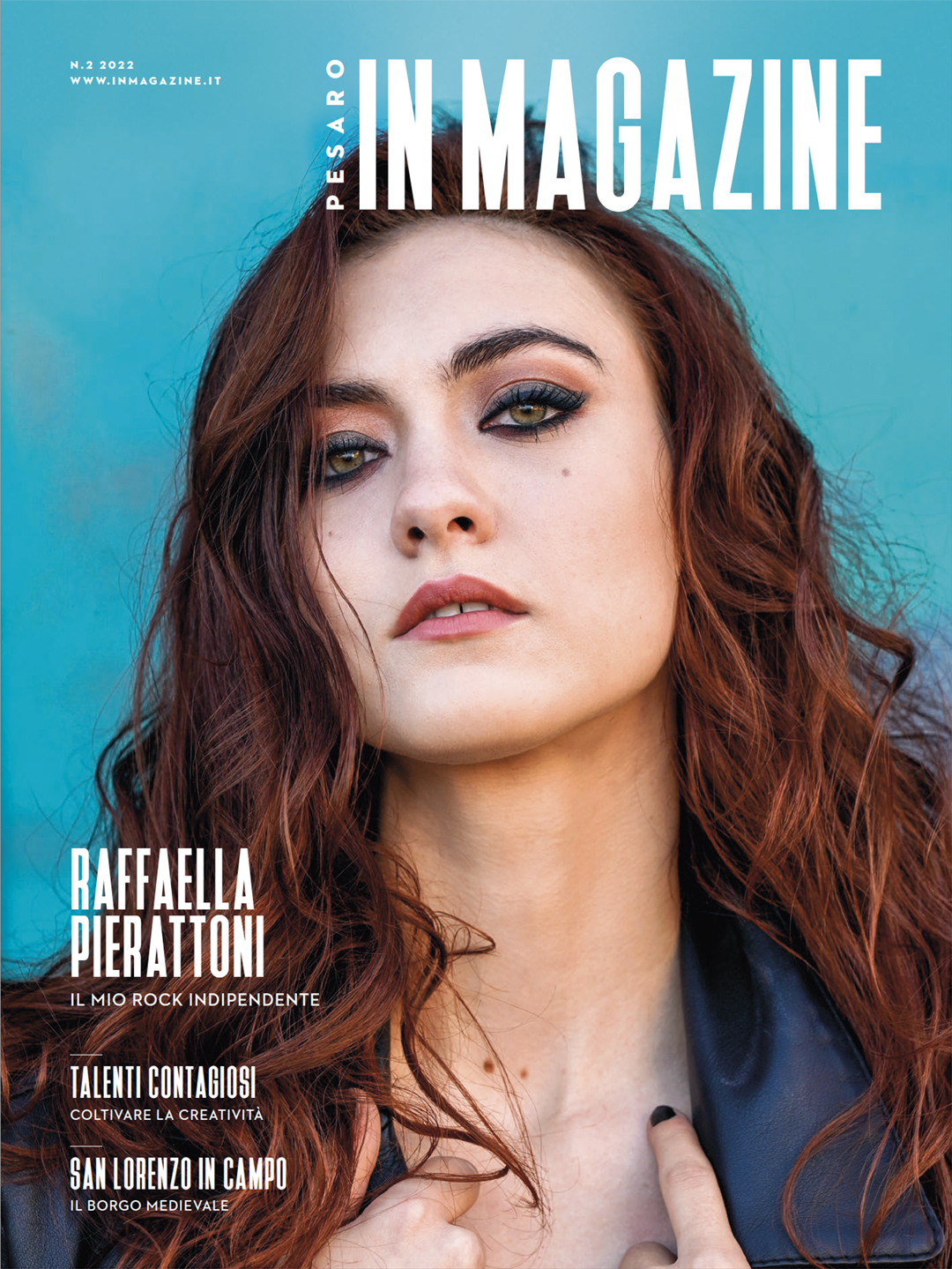 cover pesaro in magazine 02 2022 con Raffaella Pierattoni