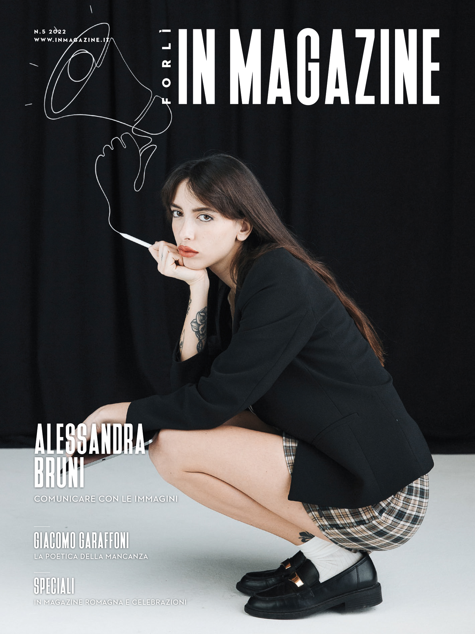 Alessandra Bruni in copertina su Forlì IN Magazine 05/22