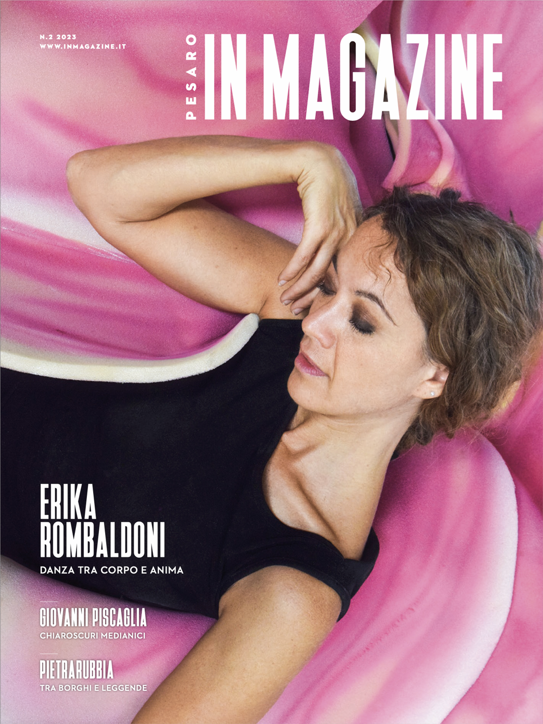 Erika Rombaldoni in copertina su Pesaro IN Magazine 2/2023