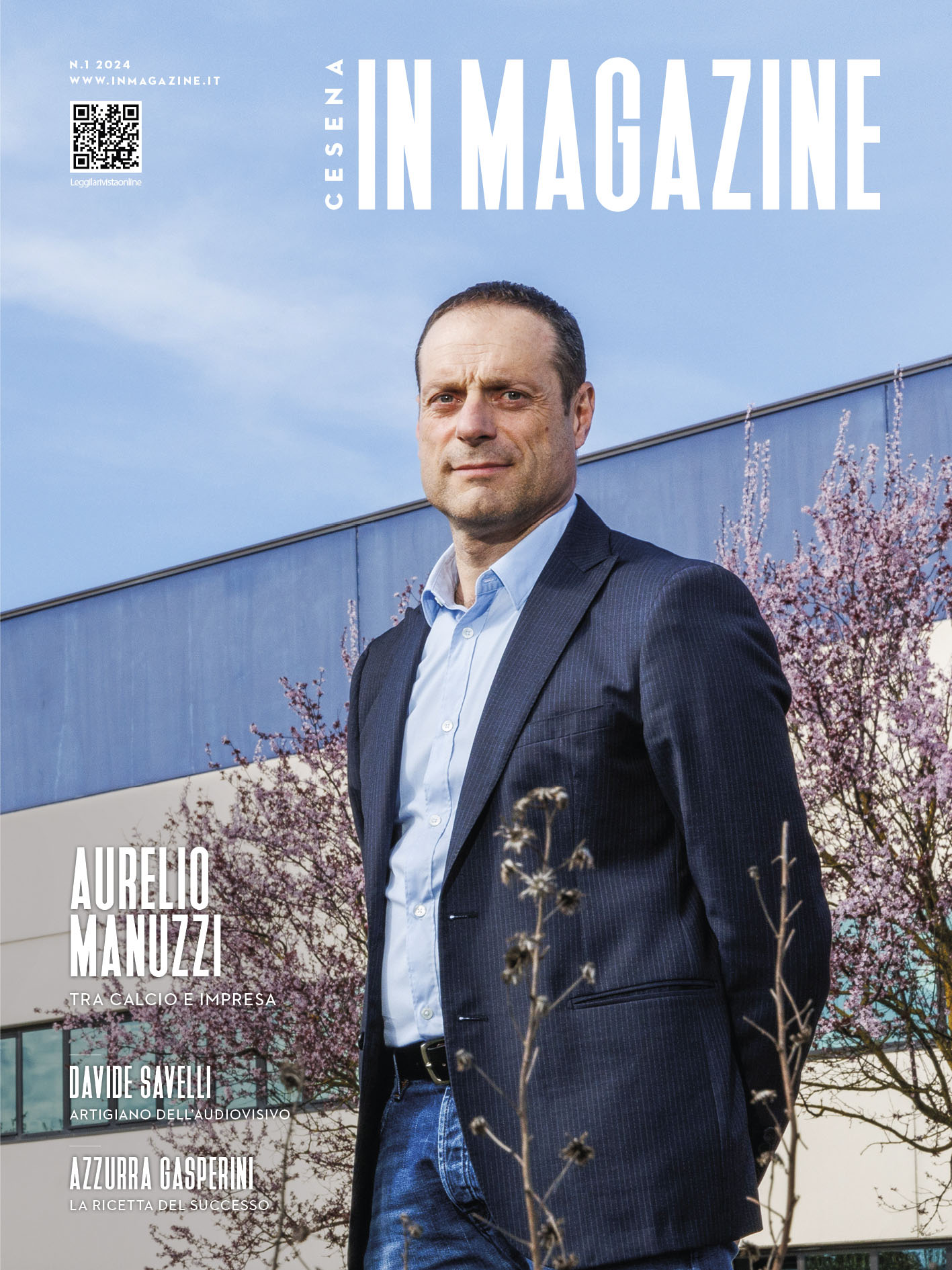 COVER CESENA IN MAGAZINE 1 2024